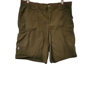 White Stag Plus Shorts Green sz 16